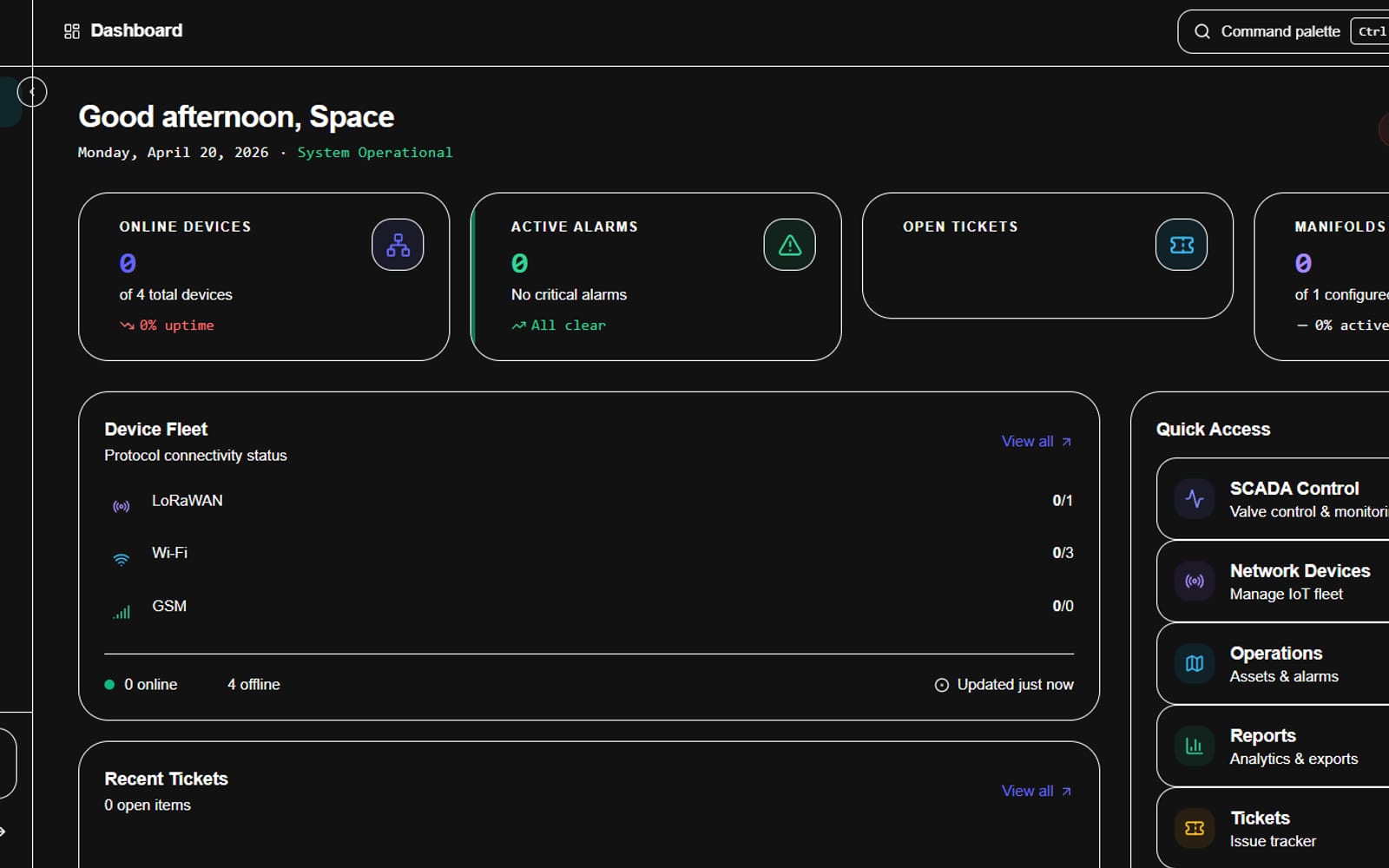 SpaceAutoTech WebSCADA Platform — Industrial IoT & WebSCADA Platform